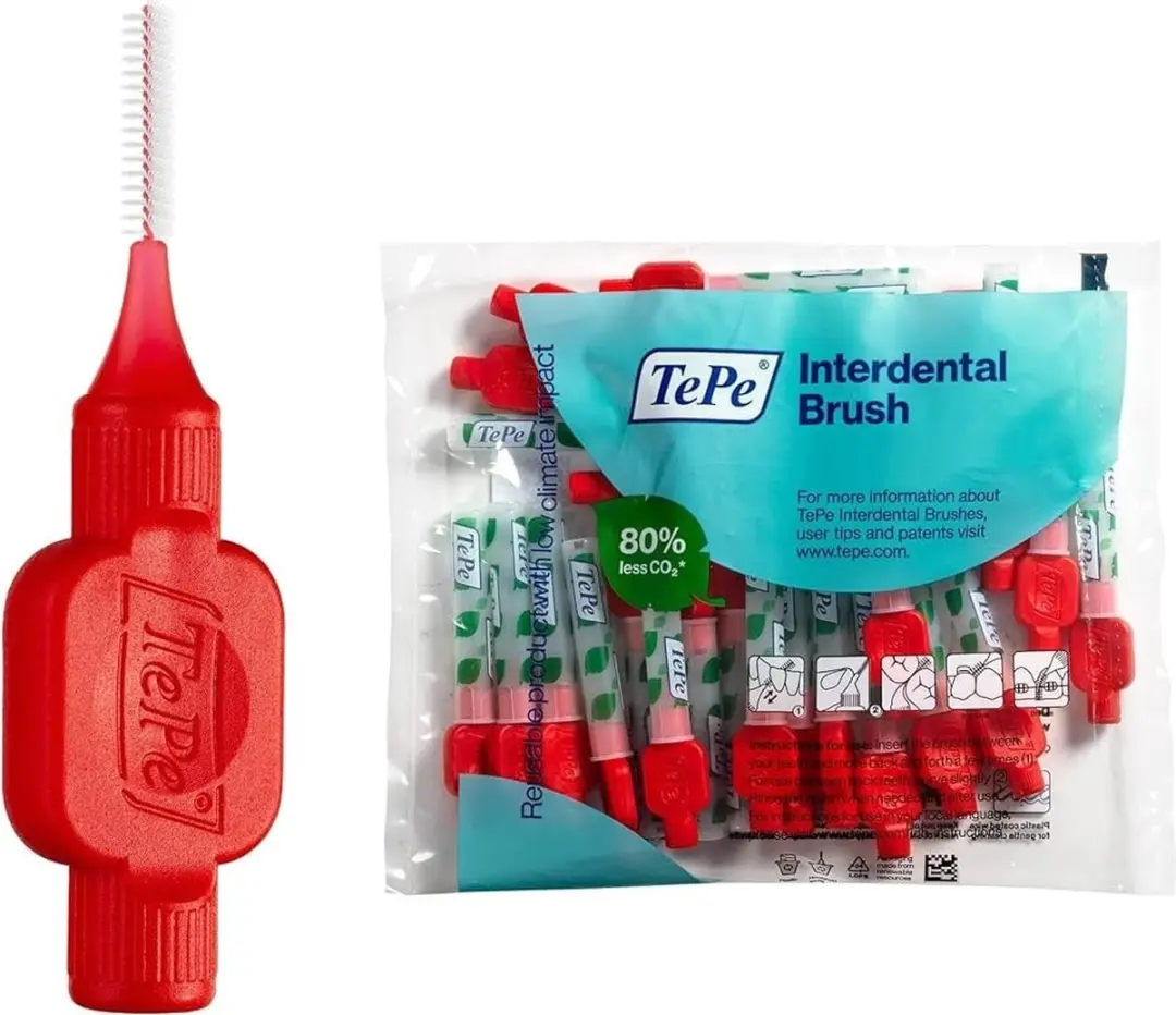 TePe Ragers Origineel 0,5mm - 25 Stuks - Rood