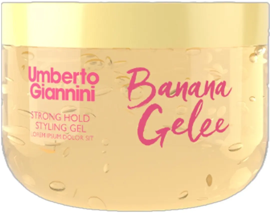 Umberto Giannini Banana Butter Jelly Styling Gel 475ml - afbeelding 6 van 6
