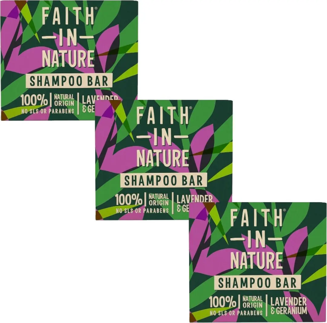 Faith In Nature Shampoo Bar Lavender & Geranium