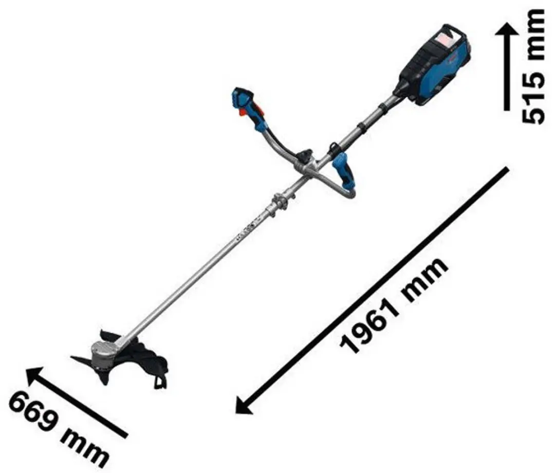 Bosch Professional GFR 18V-25 BH Bosmaaier 25cm - borstelloos