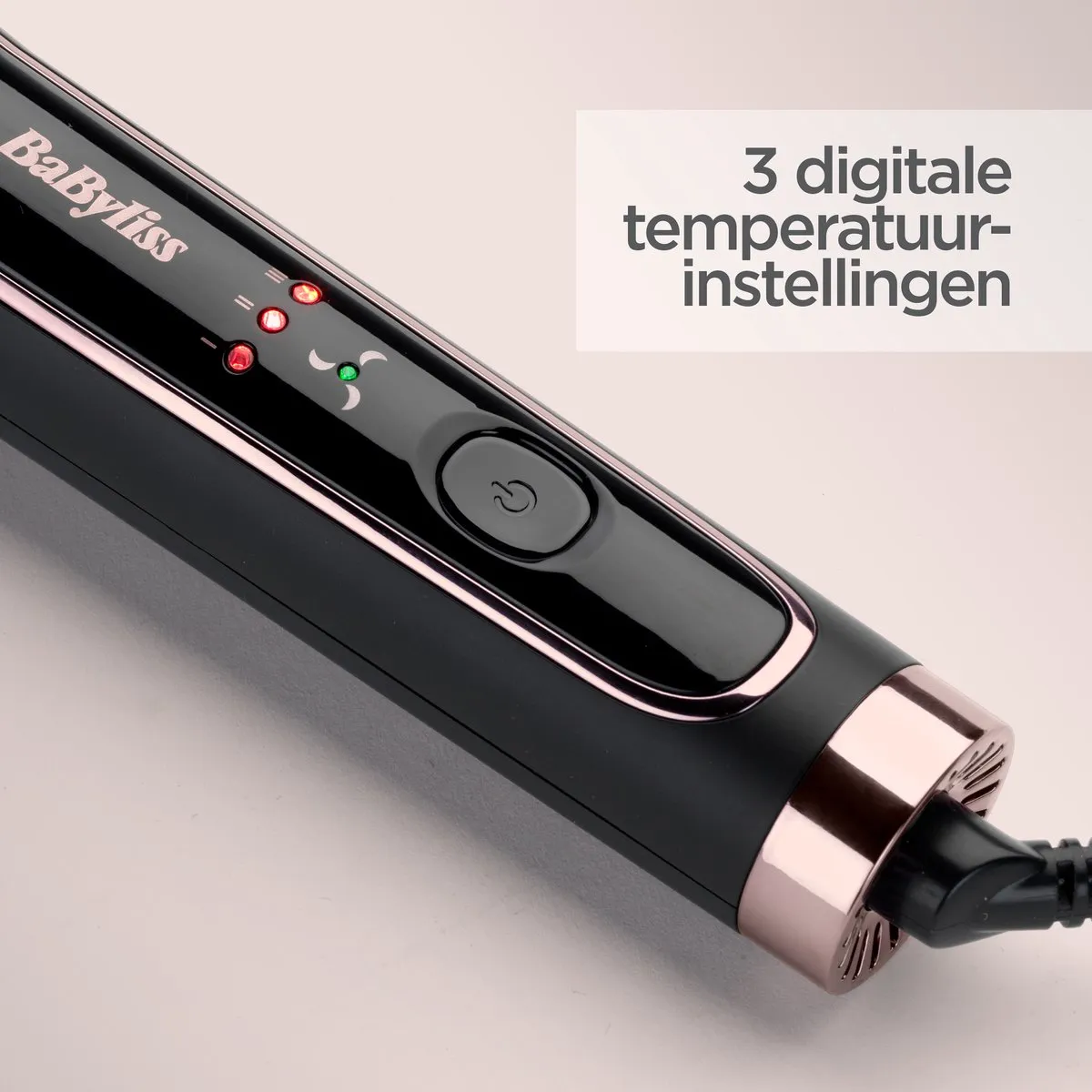Babyliss Curl Styler Luxe C112E Krultang 36mm - Zwart met roze - afbeelding 6 van 6
