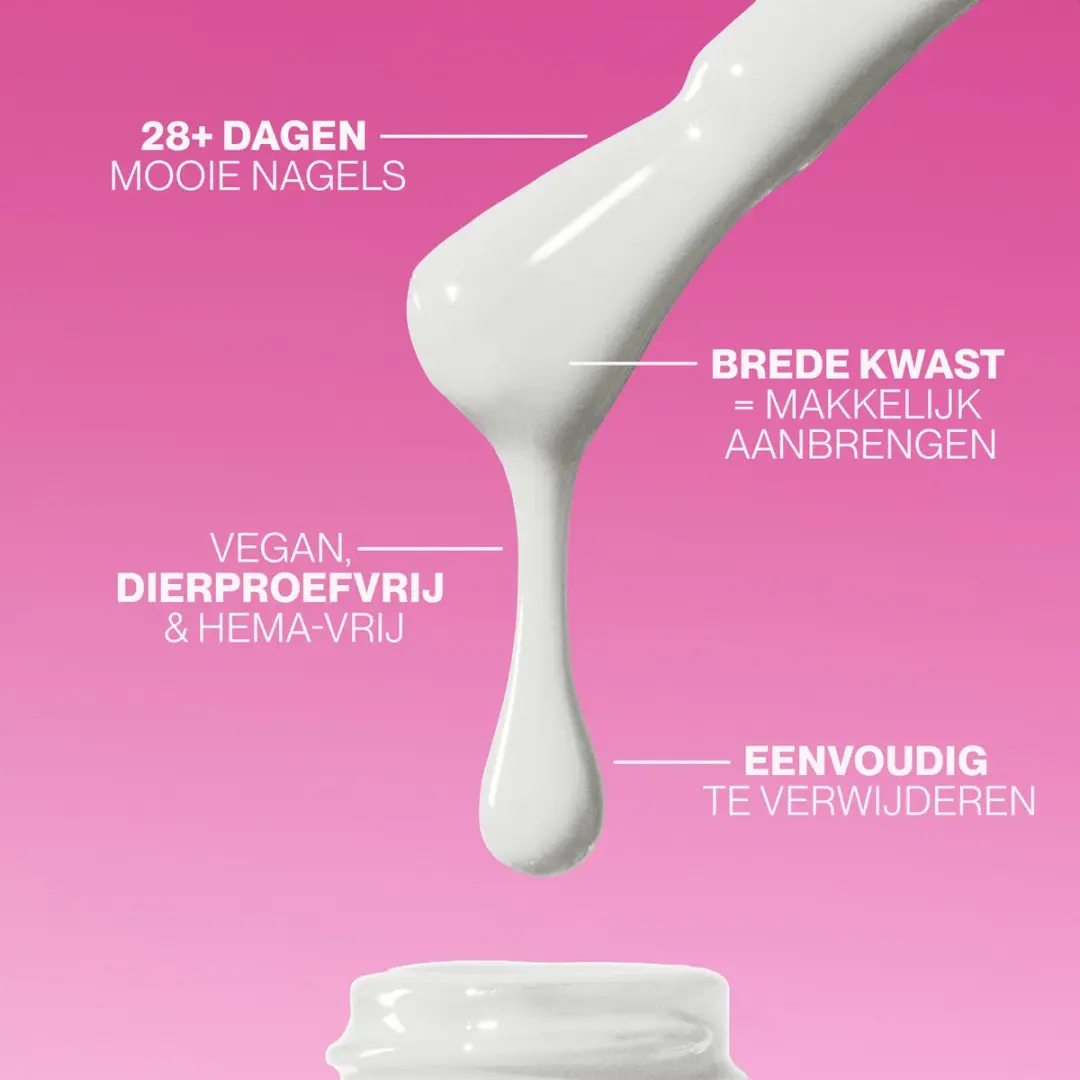 Pink Gellac Soft White 101 Gellak 15ml
