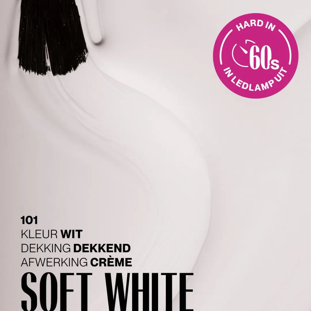 Pink Gellac Soft White 101 Gellak 15ml