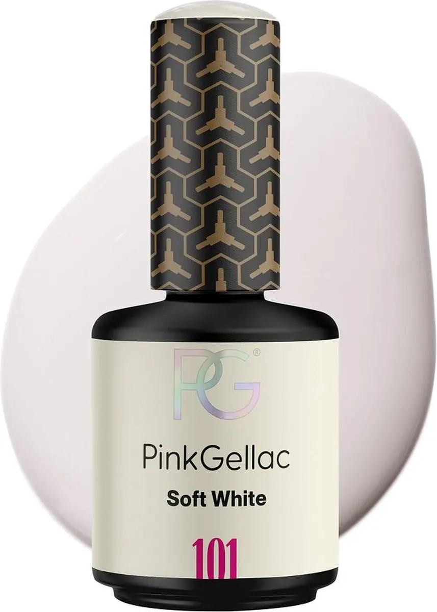 Pink Gellac Soft White 101 Gellak 15ml