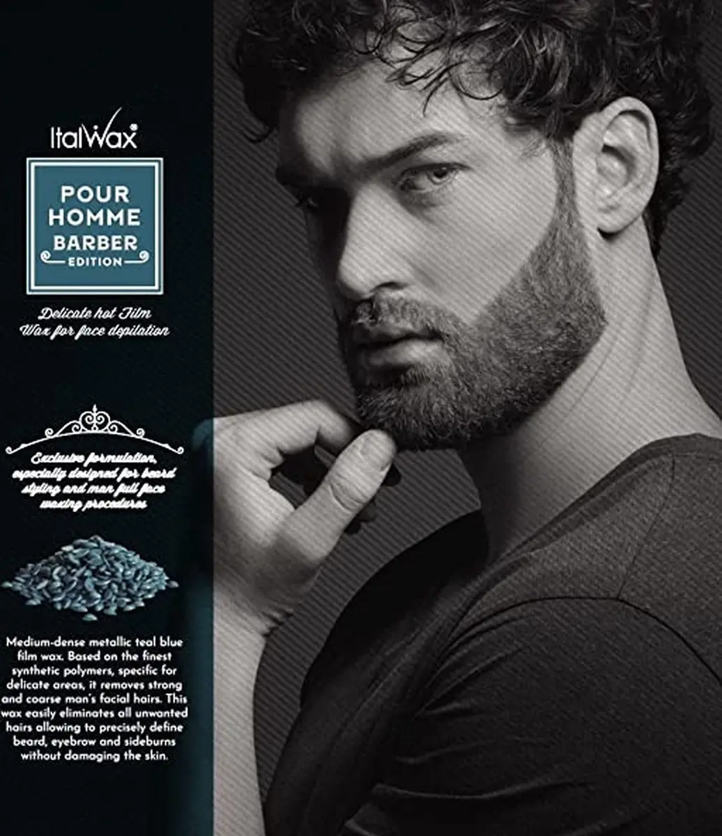 Italwax Film Wax Pour Homme Barber Edition 500g