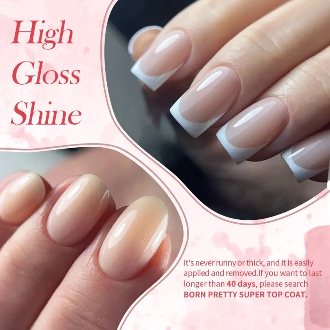 Born Pretty BIAB Builder Gel 5 Stuks - 10ml - Met Glitter