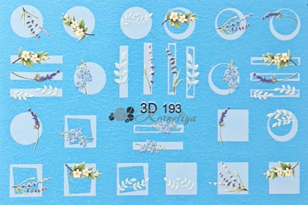 Korneliya 3D Waterdecal 193