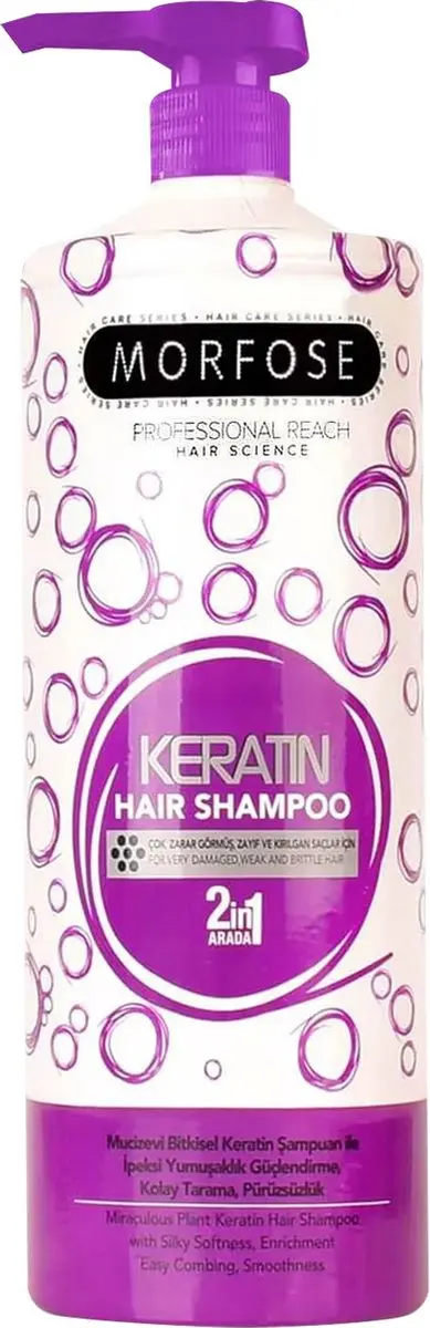 Morfose Professional Reach Hair Shampoo 2-in-1 Keratine 1000ml