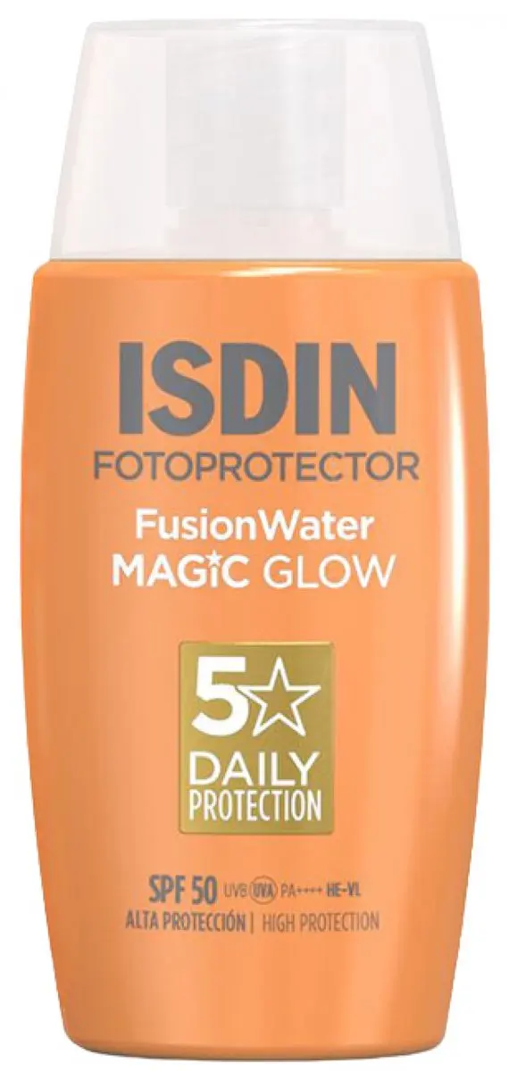 Isdin FusionWater Magic Glow SPF50 Zonnecrème 50ml
