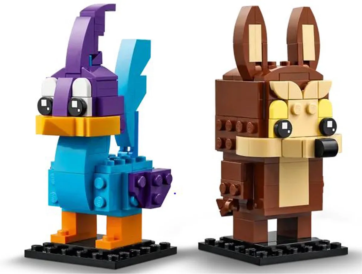 LEGO 40559 Brickheadz Road Runner & Wile E. Coyote