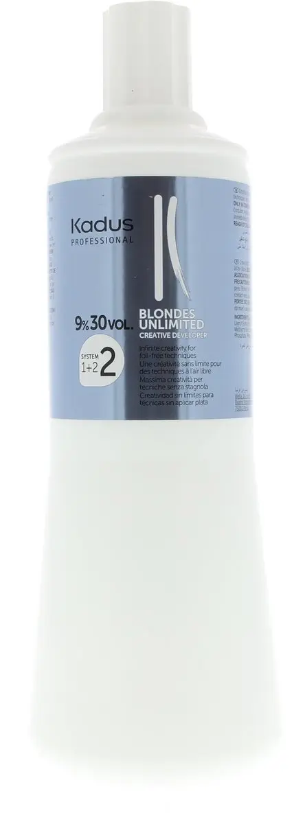 Kadus Oxidatie Professional Blondes Unlimited Developer 1000ml
