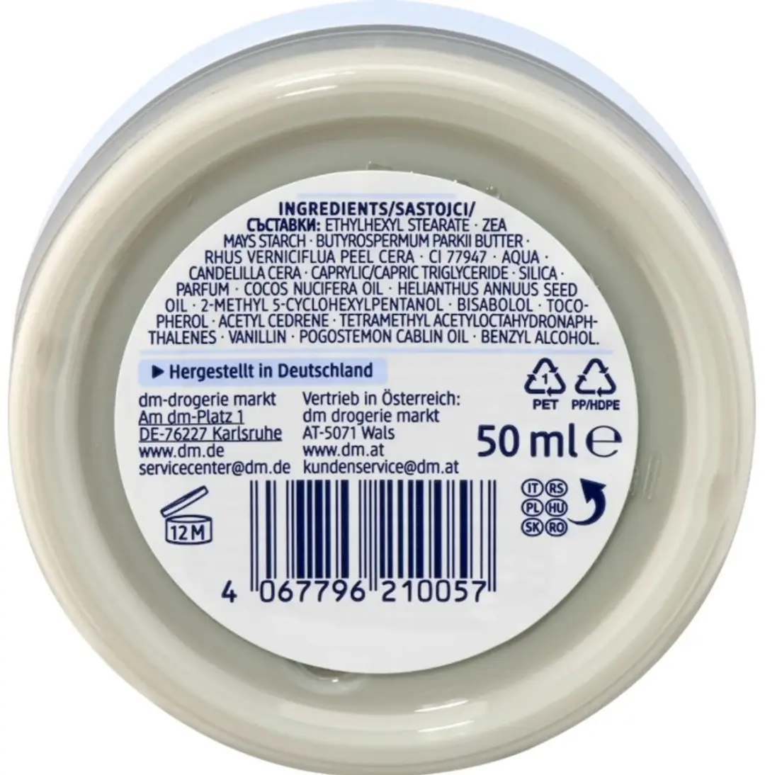 Balea Aluminiumvrije Deodorantcrème 50ml - Cocosolie