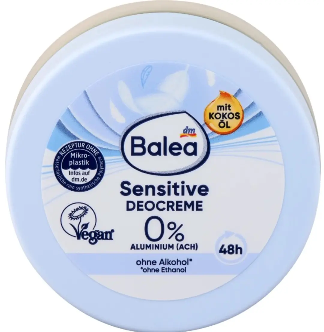 Balea Aluminiumvrije Deodorantcrème 50ml