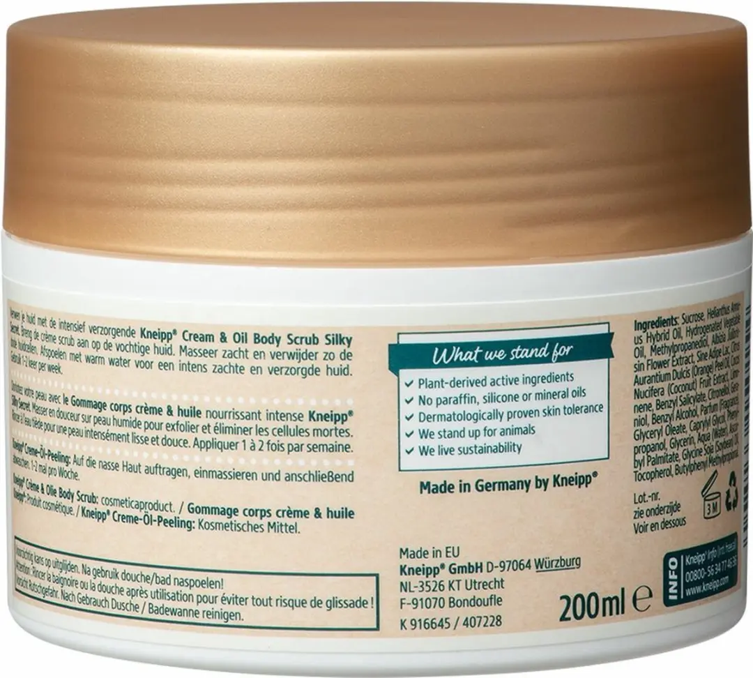 Kneipp Silky Secret Body Scrub 200g