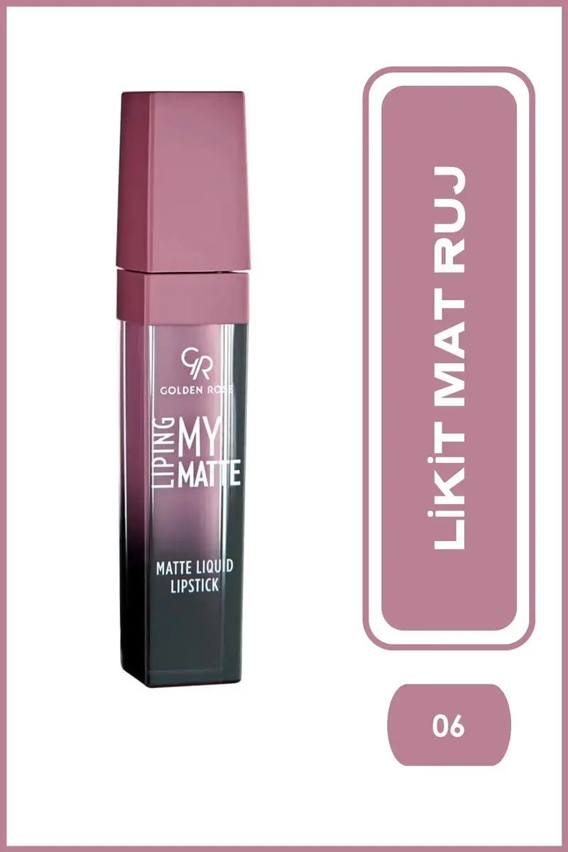 Golden Rose Lipping Matte 06 - 5ml
