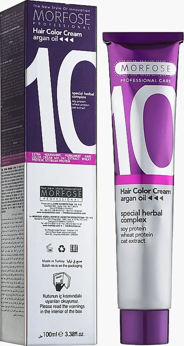 Morfose Color Cream Haarverf 11.11 Intens Asch Blond 100ml