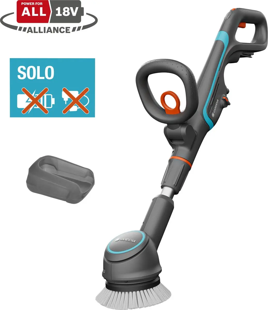 Gardena AquaBrush Compact Multireiniger - Terras