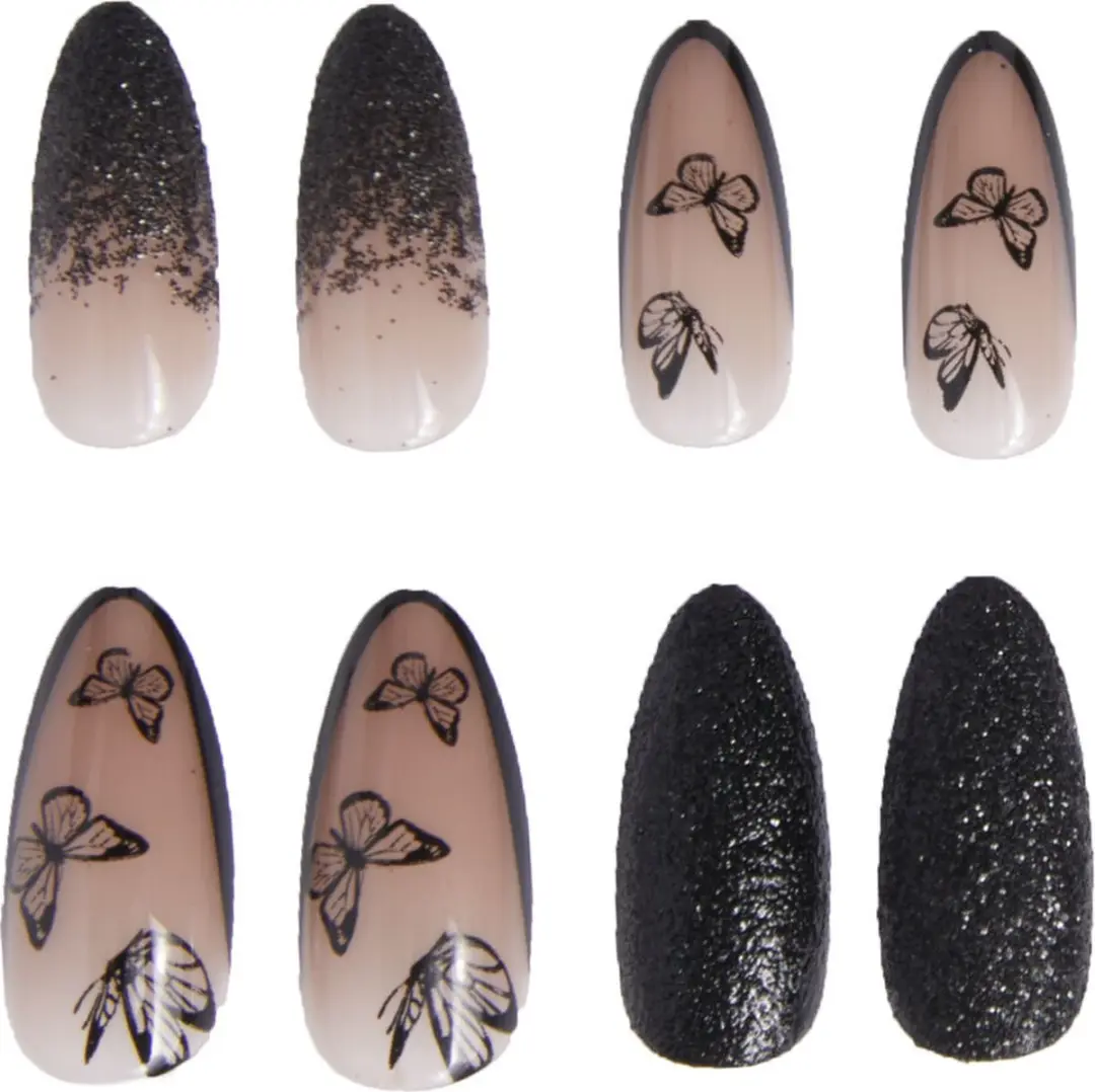Makeup Revolution False Nails Deadly Love - 15 Stuks