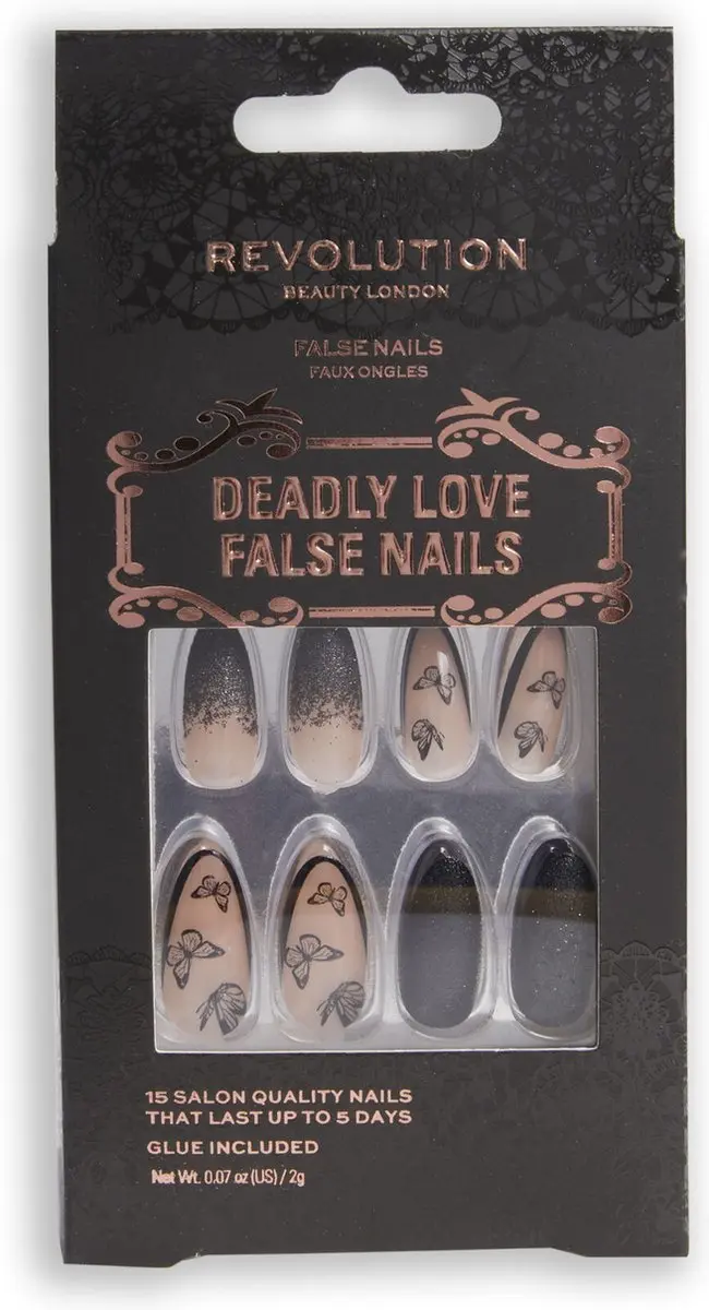 Makeup Revolution False Nails Deadly Love