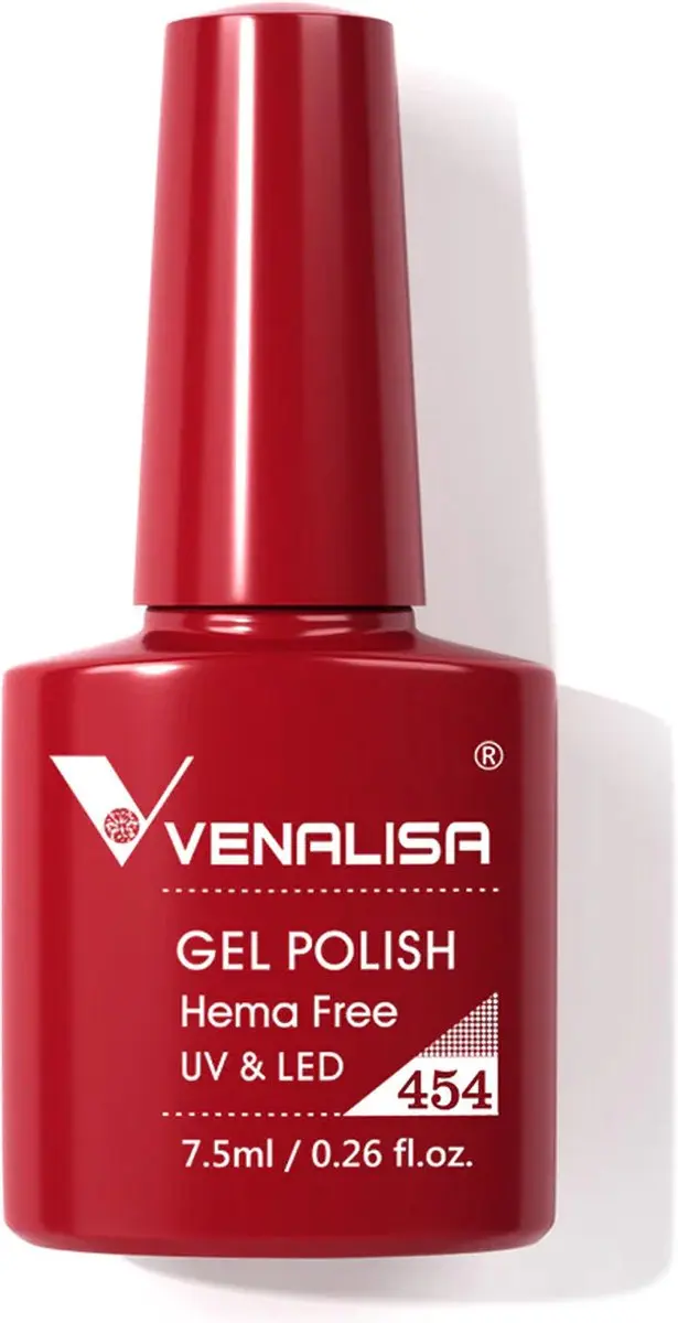 Venalisa UV Gellak Rood 7.5ml