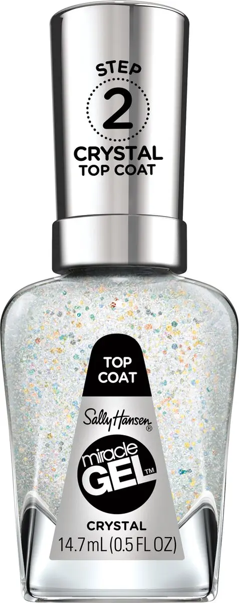 Sally Hansen Miracle Gel Crystal Top Coat 14.7ml
