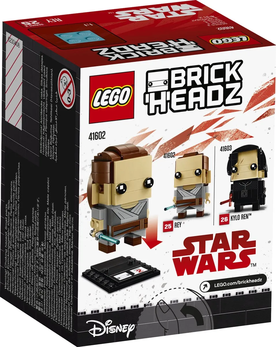 LEGO BrickHeadz Rey 41602 - 119 Stukken - Wit