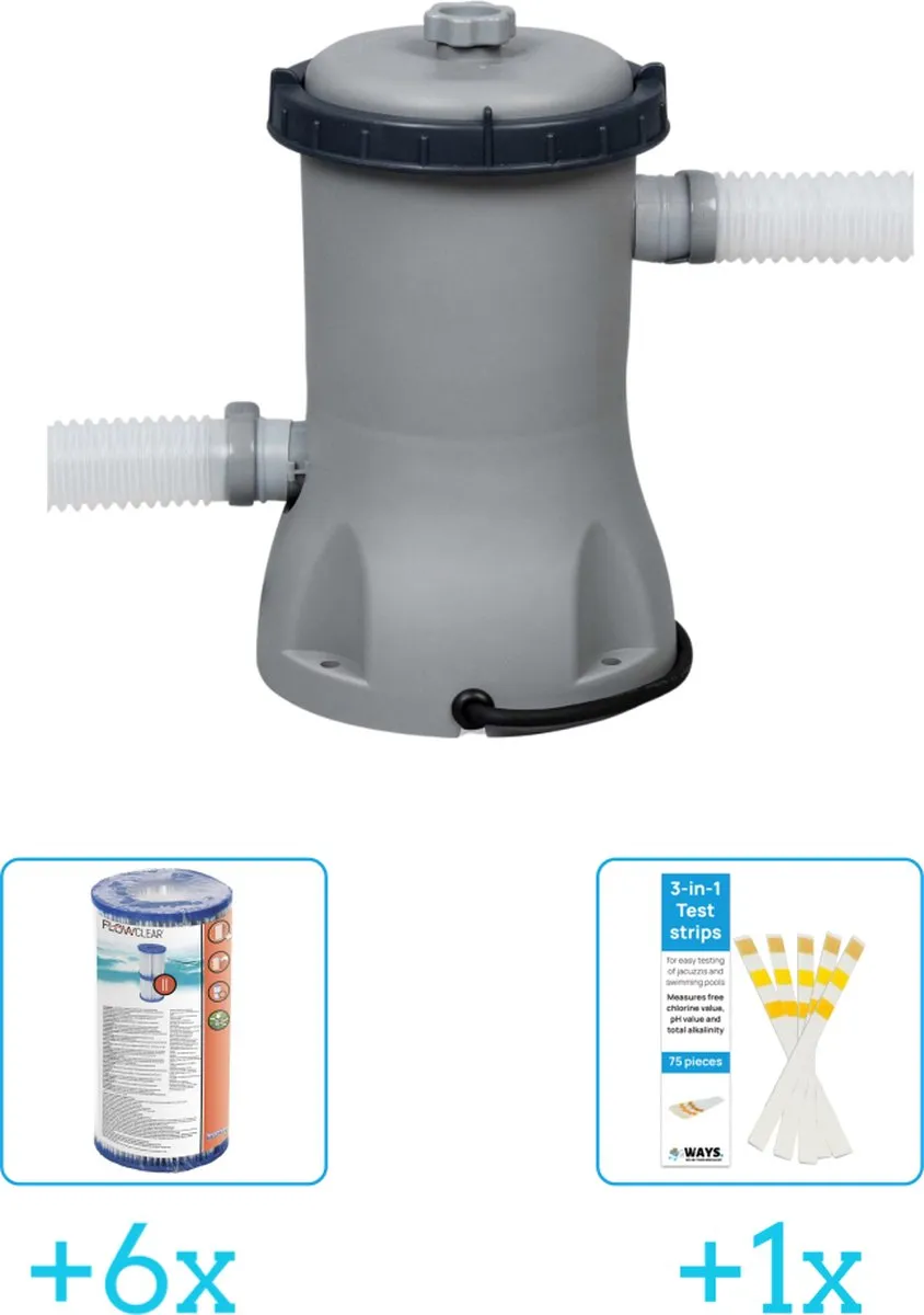 Bestway Flowclear 58383-Grijs Filterpomp