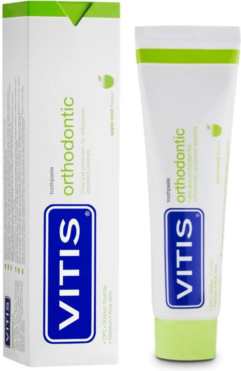 Vitis Orthodontic Tandpasta - 200ml (4x75ml)