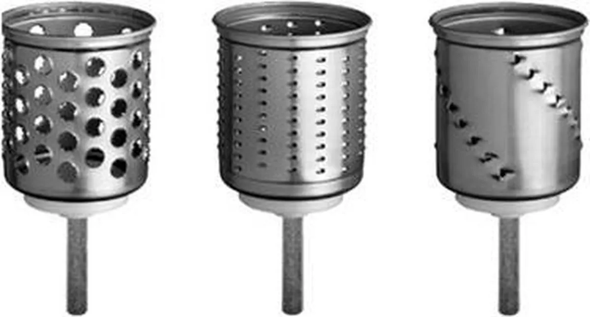 KitchenAid EMVSC Trommelraspset - Roterend - Roestvrijstaal