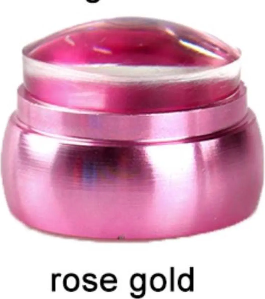 Korneliya Silicone Stempel K16 FLAT XL Metal Pink