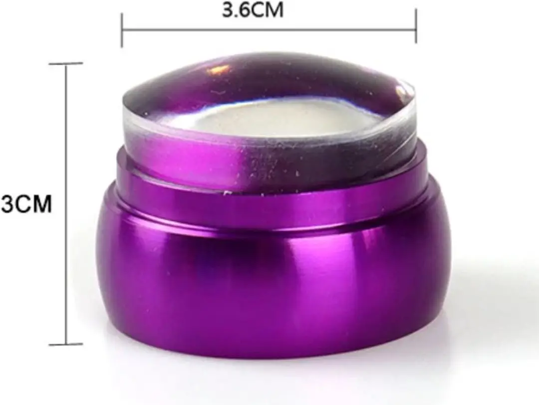 Korneliya Silicone Stempel K16 FLAT XL Metal Pink