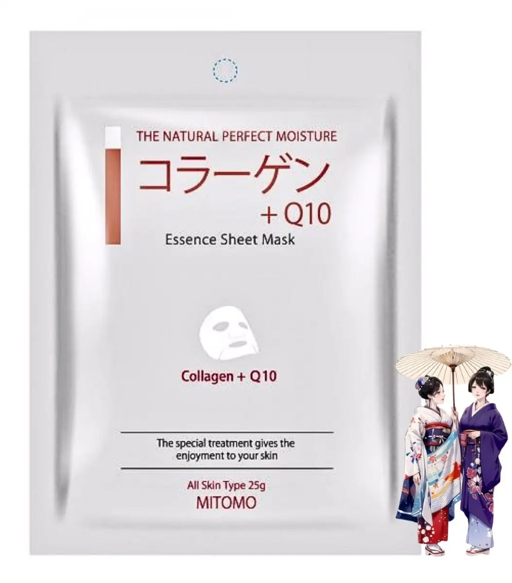 Mitomo Collageen & Q10 Gezichtsmasker 25ml