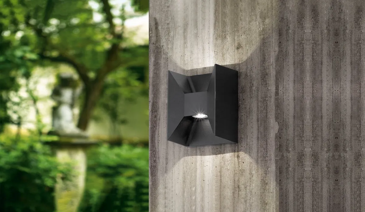 Eglo Morino Wandlamp LED 18cm - Antraciet