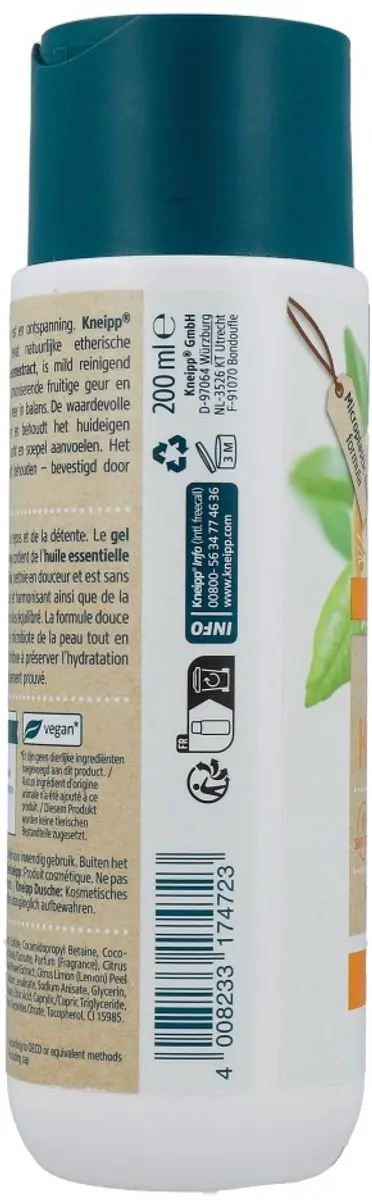 Kneipp Douche Oranje Lindebloesem 200ml