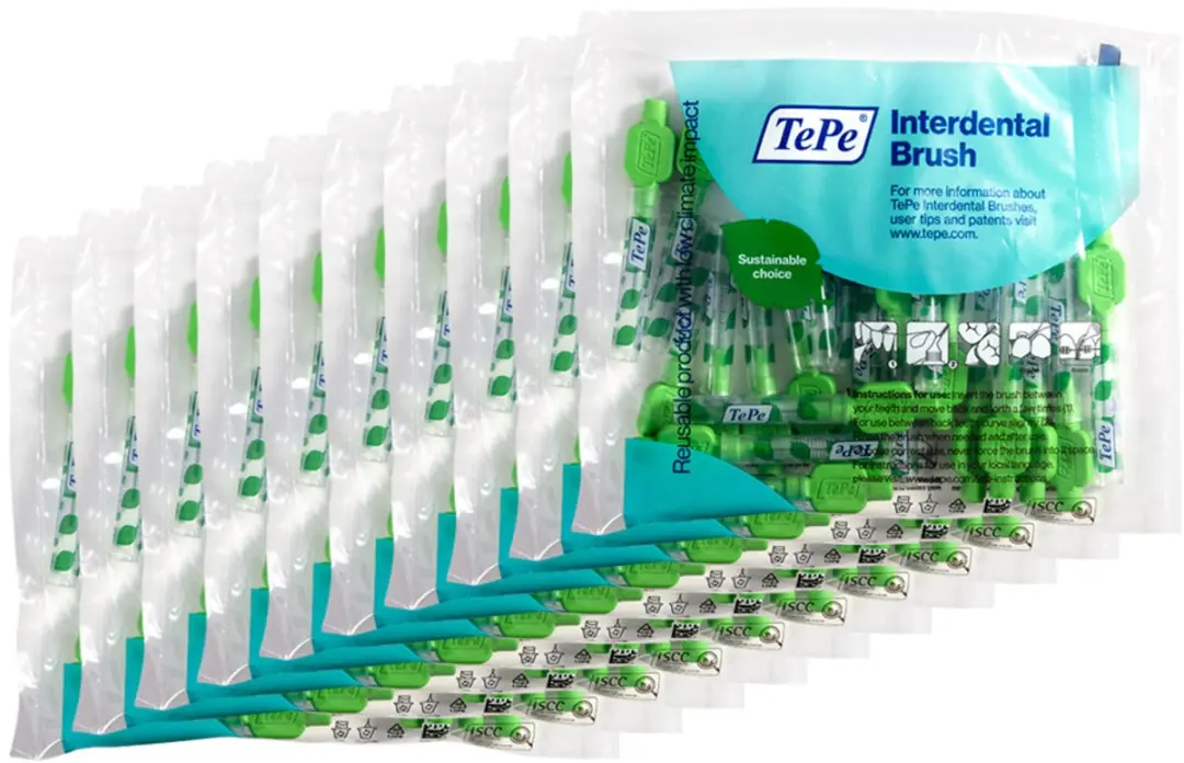 TePe Interdentale Ragers Original 0,8mm Groen - 200 Stuks