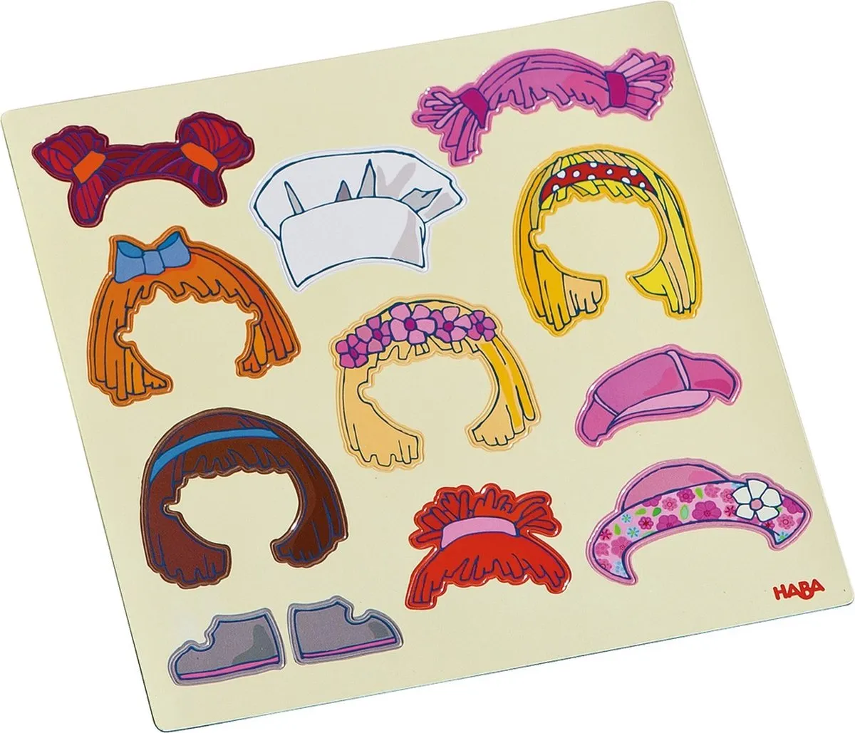 Haba Magneetspel Aankleedpop Lilli - Multicolor