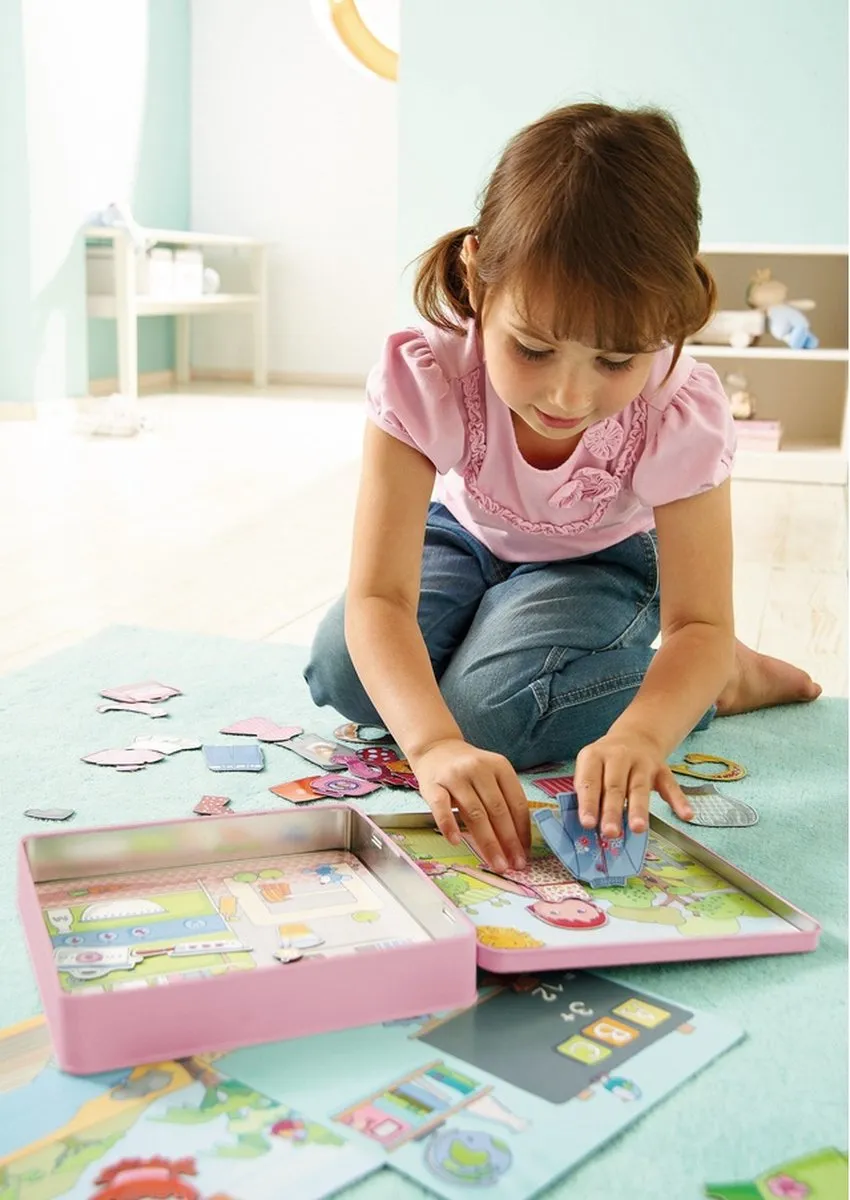 Haba Magneetspel Aankleedpop Lilli - Multicolor