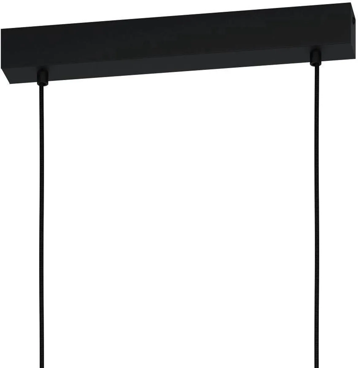 Eglo Hornwood 2 Hanglamp E27 - 78cm - Zwart