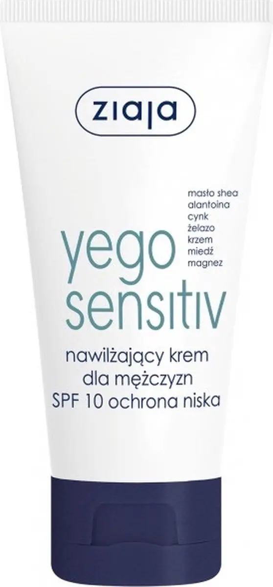 Ziaja Yego Sensitiv Heren Gezichtscrème SPF 10