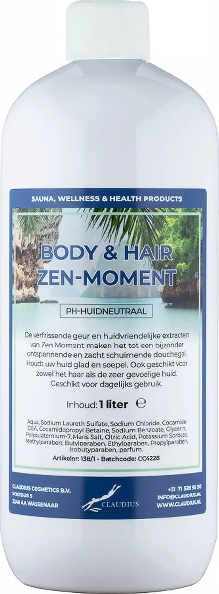 Splashbox Cosmetics Body & Hair Zen Moment 1L