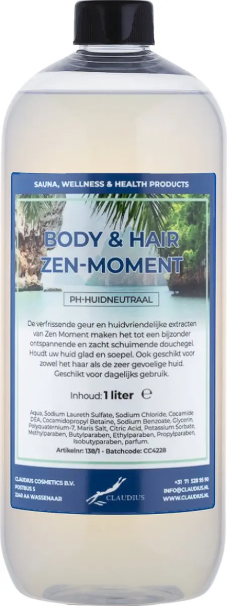 Splashbox Cosmetics Body & Hair Zen Moment 1L