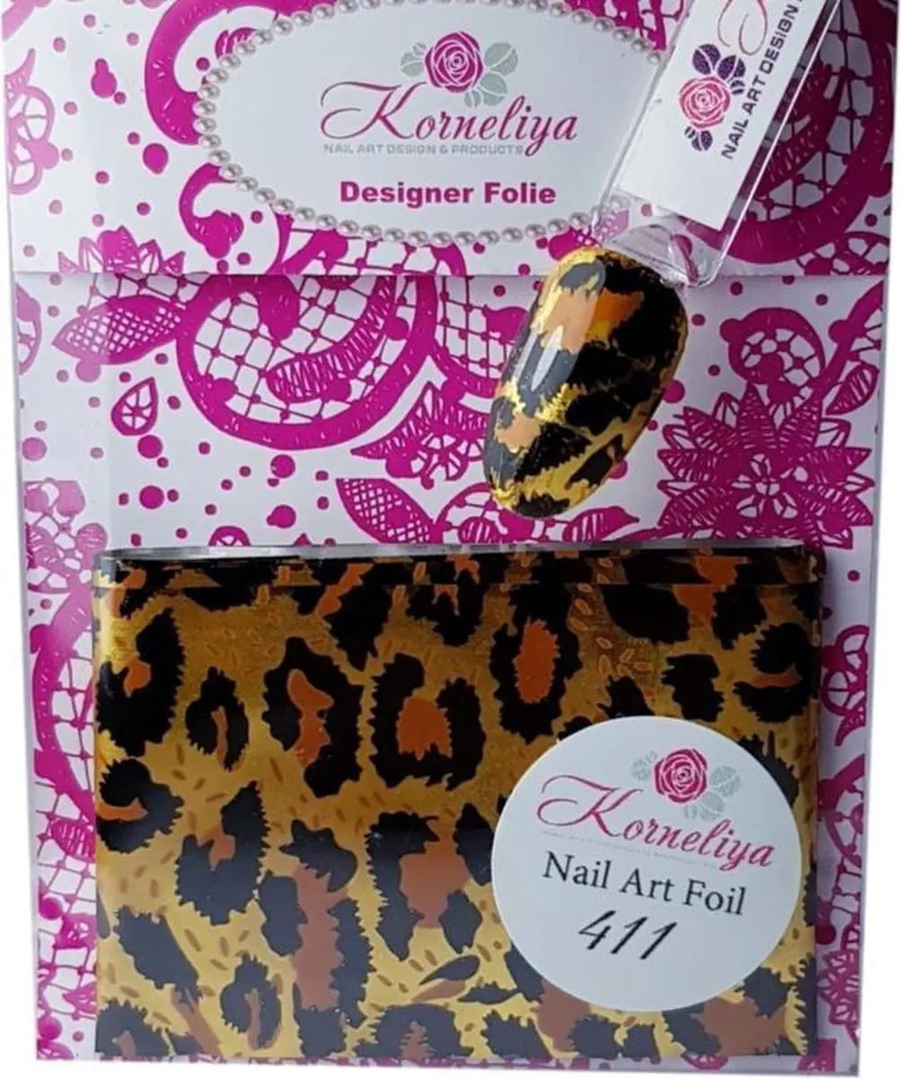 Korneliya Nailart Folie Design 411