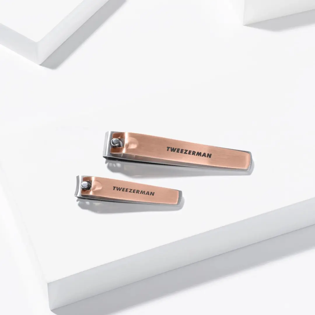 Tweezerman Nagelknipper Set Rose Gold - 2 Stuks