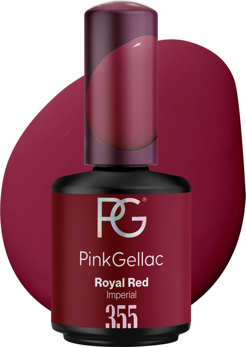 Pink Gellac 355 Royal Red Gellak 15ml