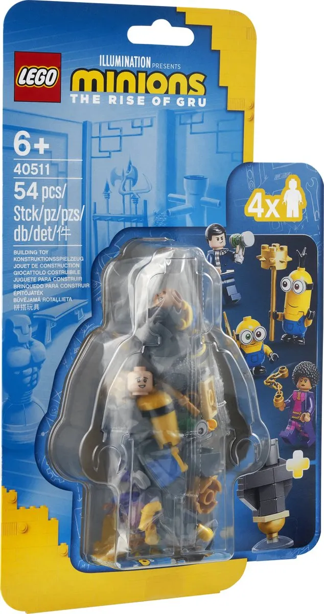 LEGO Minions Kung Fu Training 40511 - 4 Minifiguren