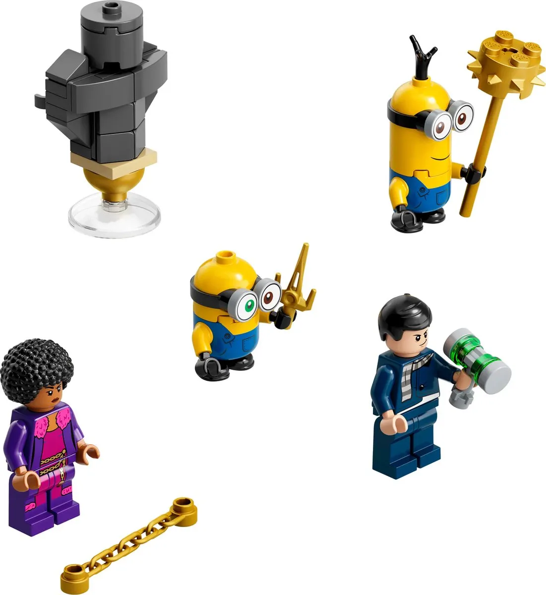 LEGO Minions Kung Fu Training 40511 - 4 Minifiguren