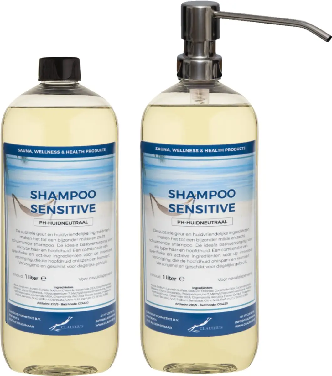 Splashbox Cosmetics Sensitive Care Shampoo 1L
