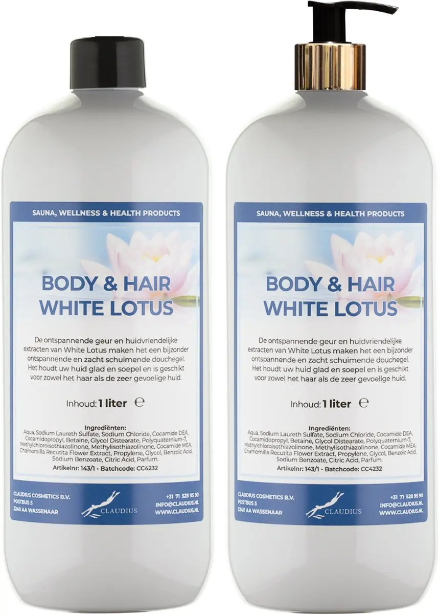 Splashbox Cosmetics Body & Hair White Lotus 2 Liter