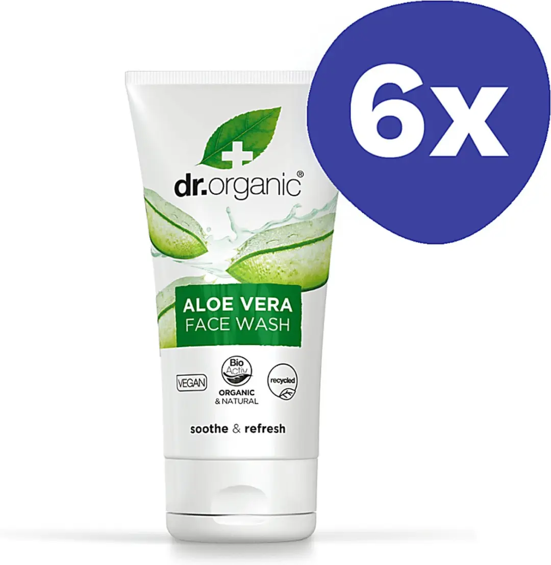 Dr Organic Aloë Vera Gezichtsreiniger
