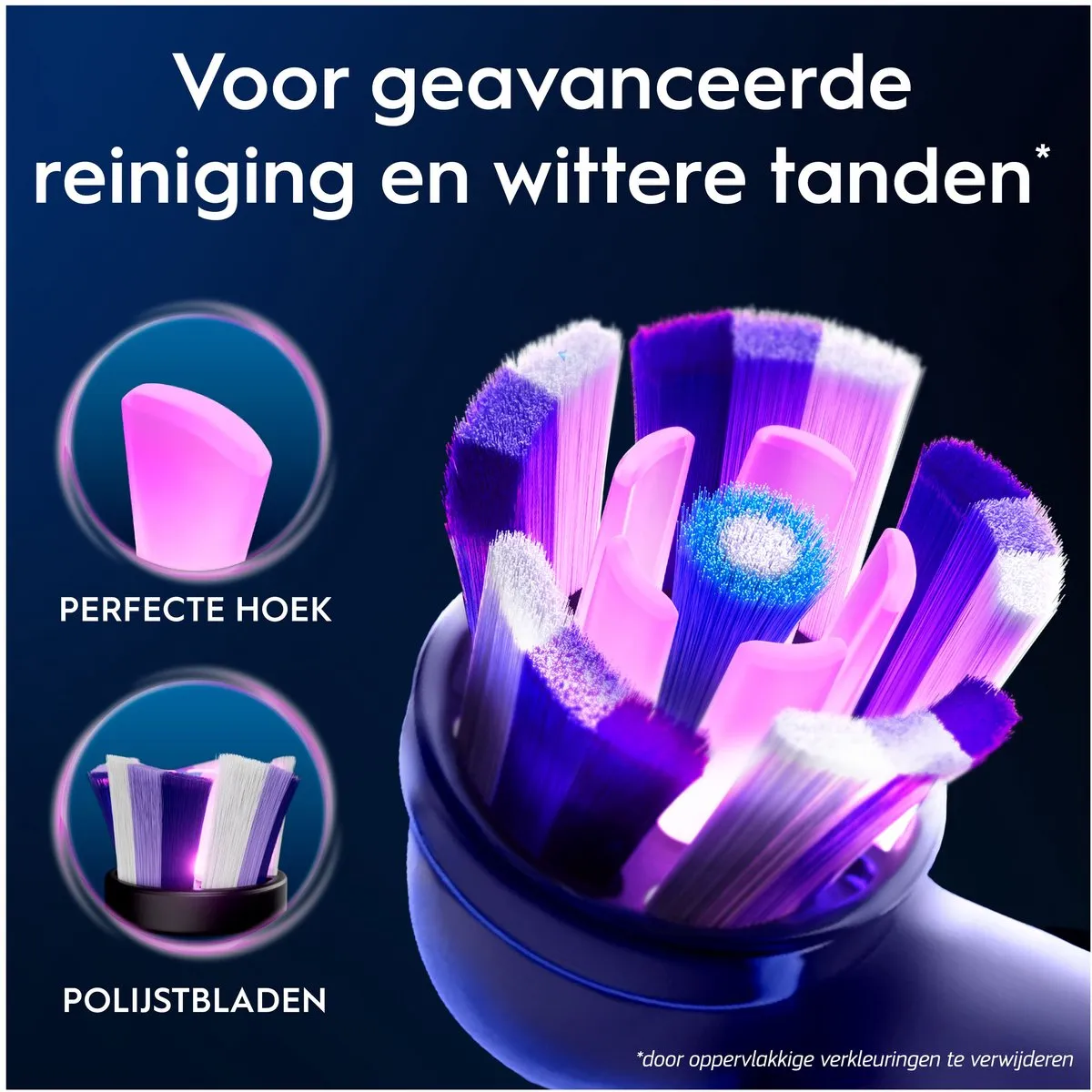 Oral-B iO Radiant White Opzetborstels - 8 Stuks